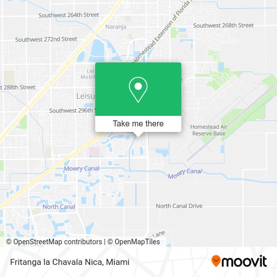 Fritanga la Chavala Nica map