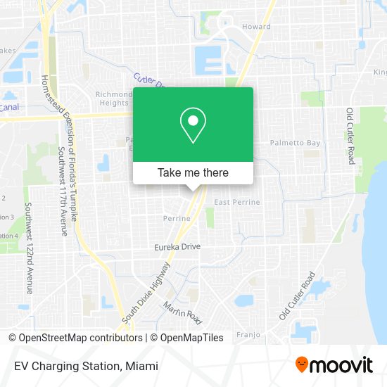 Mapa de EV Charging Station
