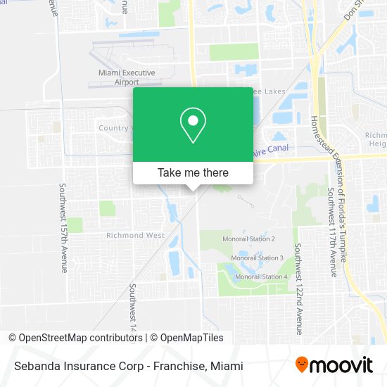 Sebanda Insurance Corp - Franchise map