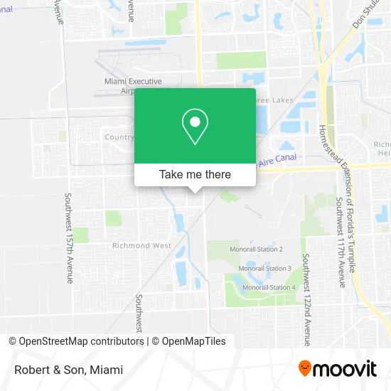 Robert & Son map