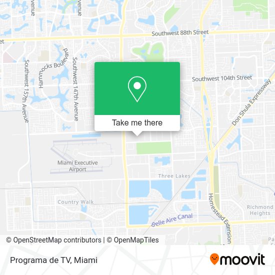 Mapa de Programa de TV