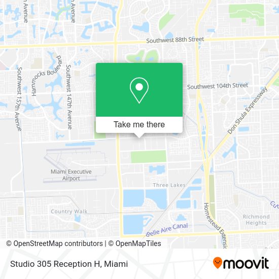 Studio 305 Reception H map