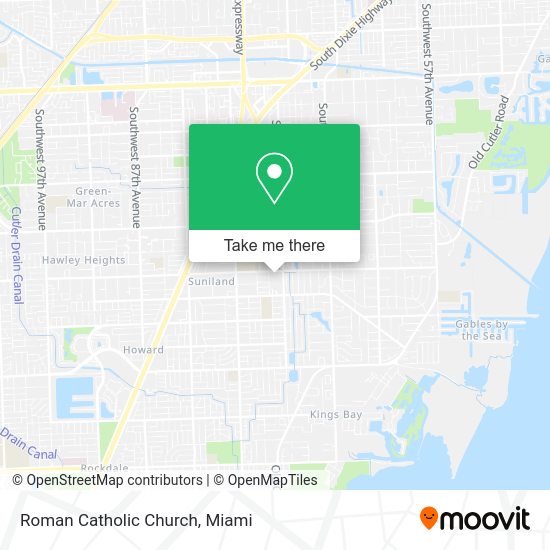 Mapa de Roman Catholic Church