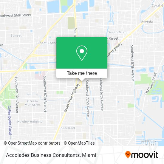 Mapa de Accolades Business Consultants