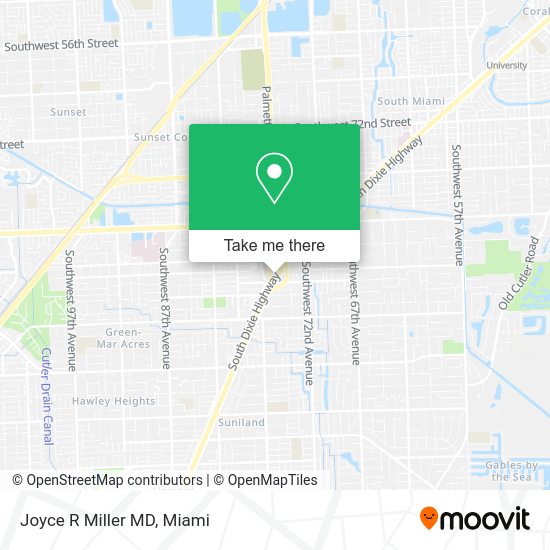 Mapa de Joyce R Miller MD