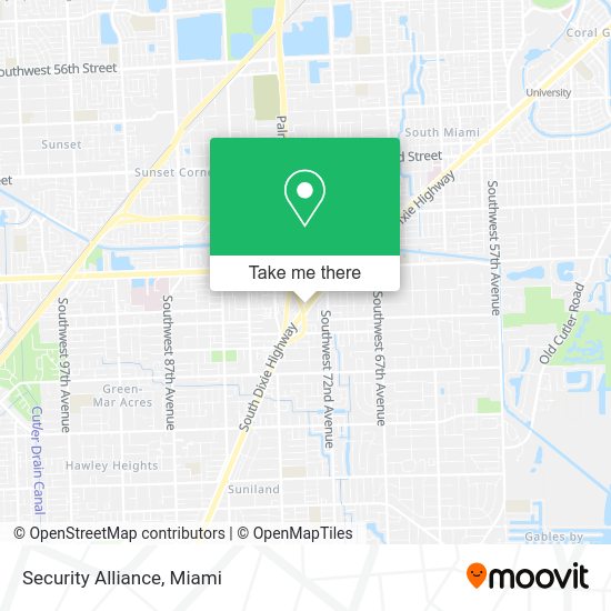 Mapa de Security Alliance