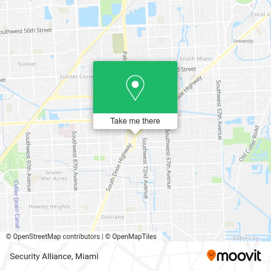 Security Alliance map