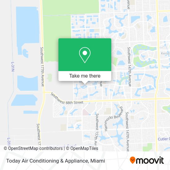 Today Air Conditioning & Appliance map