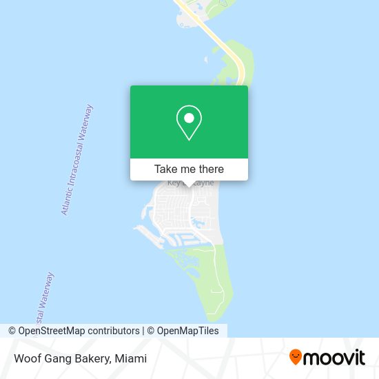 Mapa de Woof Gang Bakery
