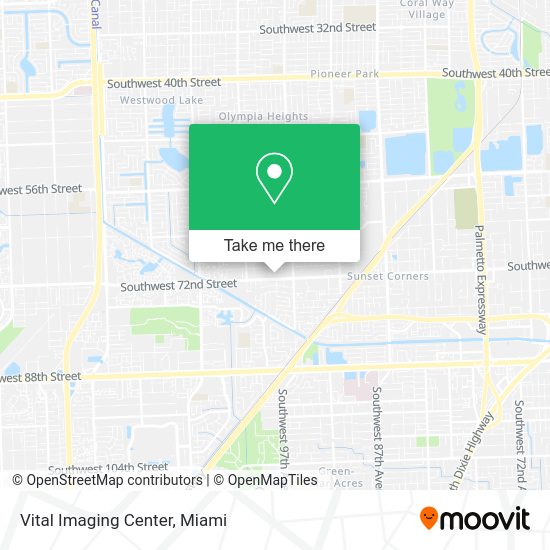 Mapa de Vital Imaging Center