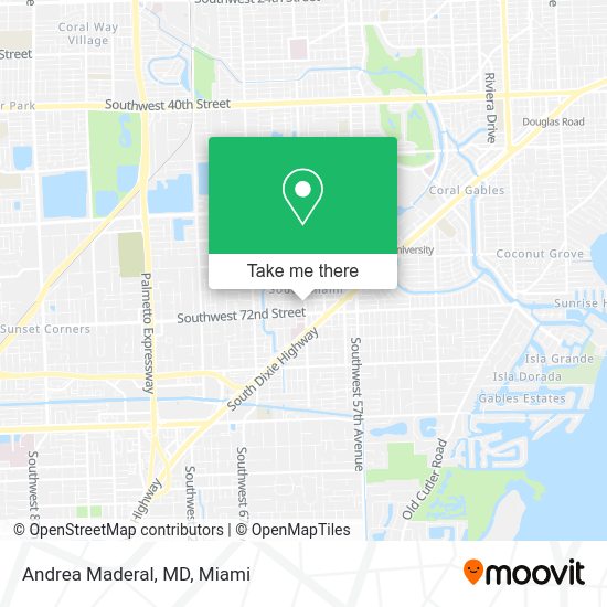 Mapa de Andrea Maderal, MD