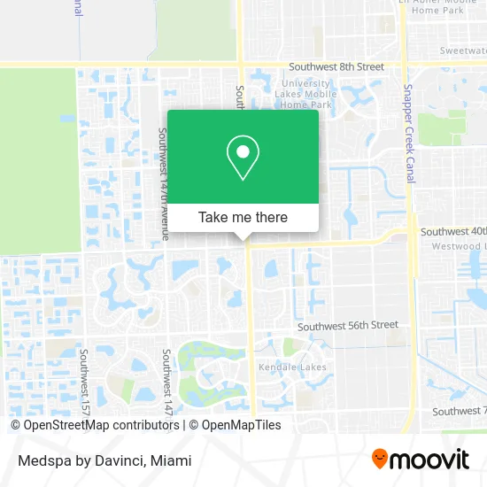 Mapa de Medspa by Davinci