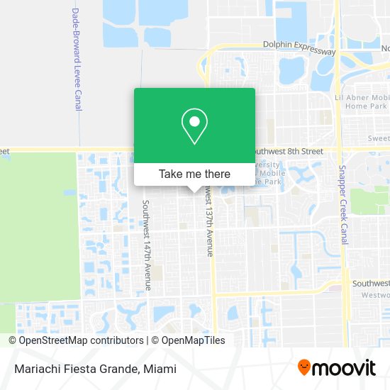Mapa de Mariachi Fiesta Grande