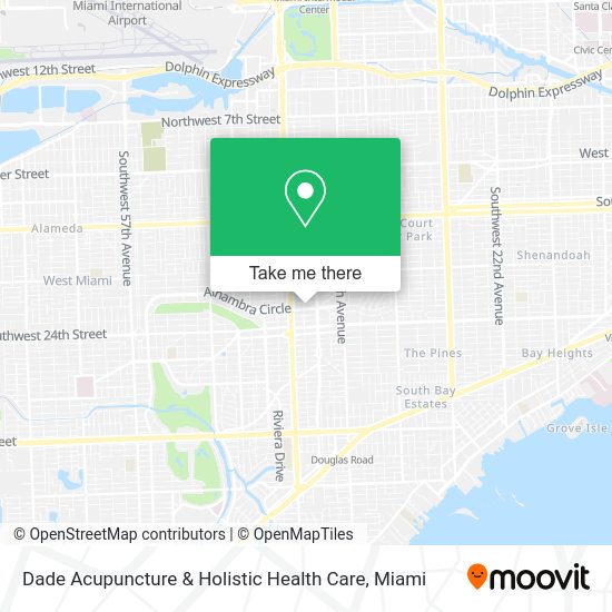 Mapa de Dade Acupuncture & Holistic Health Care