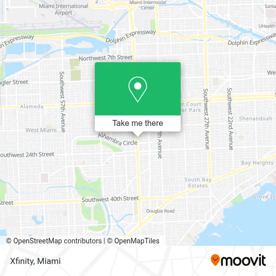 Xfinity map