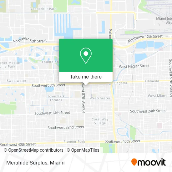 Merahide Surplus map