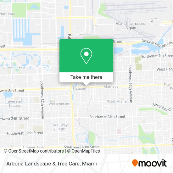 Arboria Landscape & Tree Care map