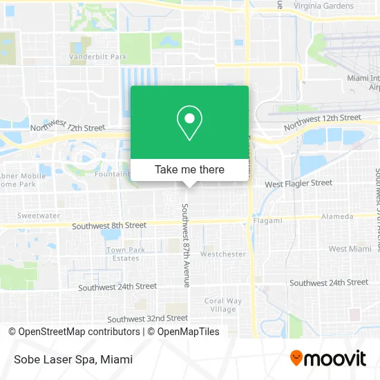Sobe Laser Spa map