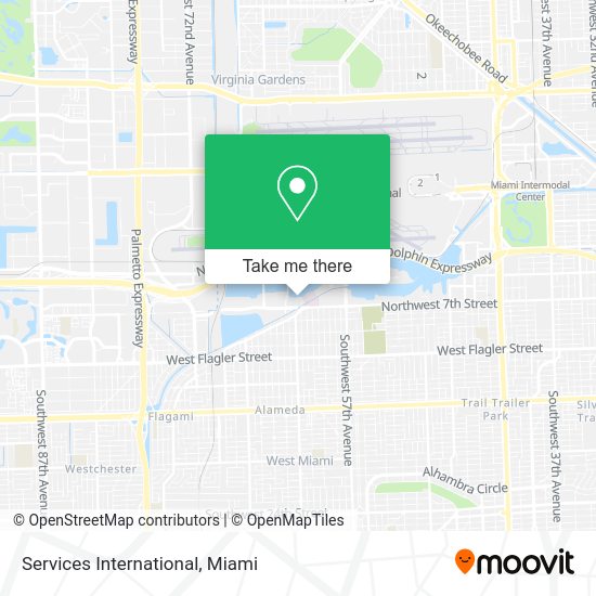 Mapa de Services International