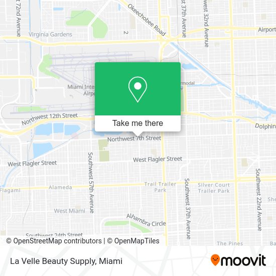 La Velle Beauty Supply map