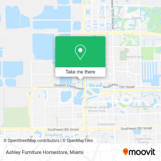 Ashley Furniture Homestore map