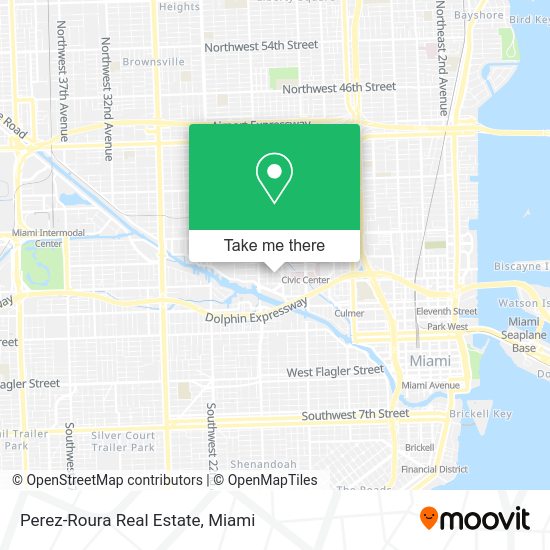 Perez-Roura Real Estate map
