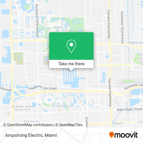 Mapa de Ampstrong Electric