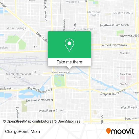 ChargePoint map