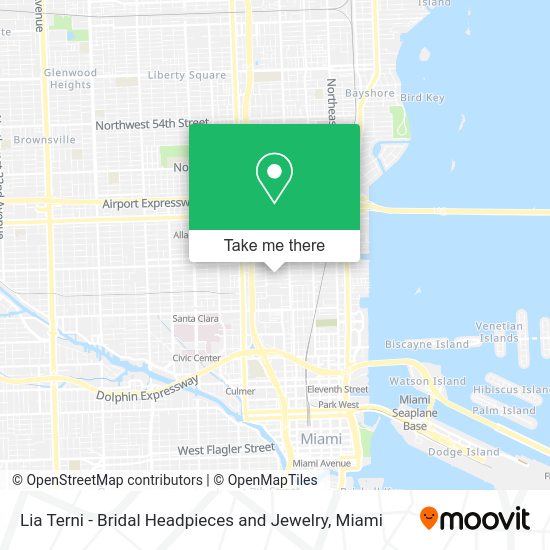 Mapa de Lia Terni - Bridal Headpieces and Jewelry