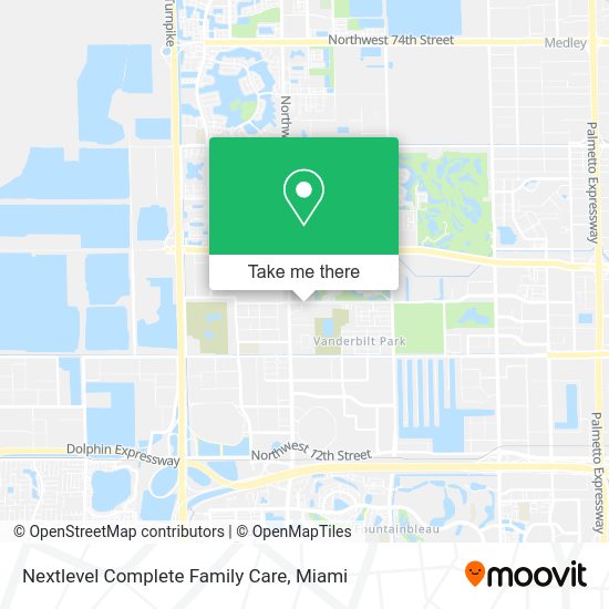 Mapa de Nextlevel Complete Family Care