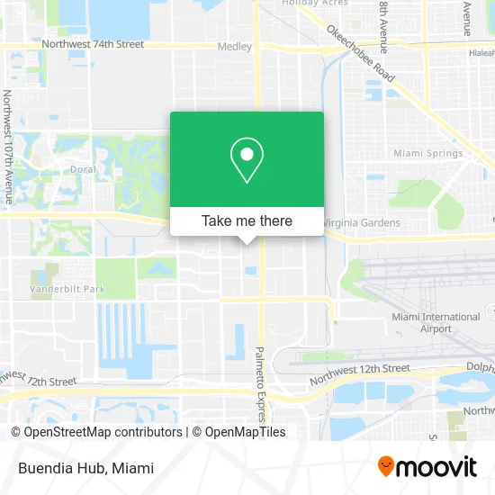 Buendia Hub map