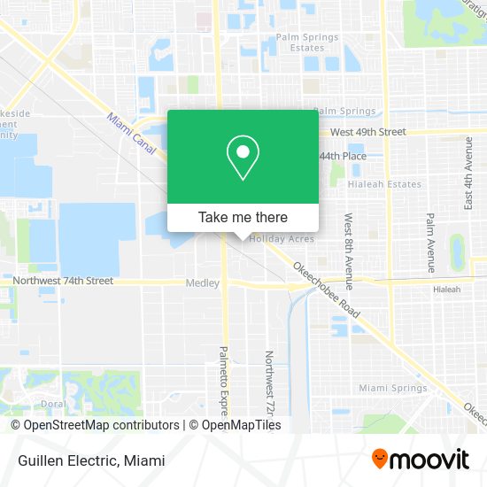 Mapa de Guillen Electric