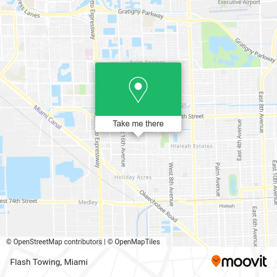 Flash Towing map