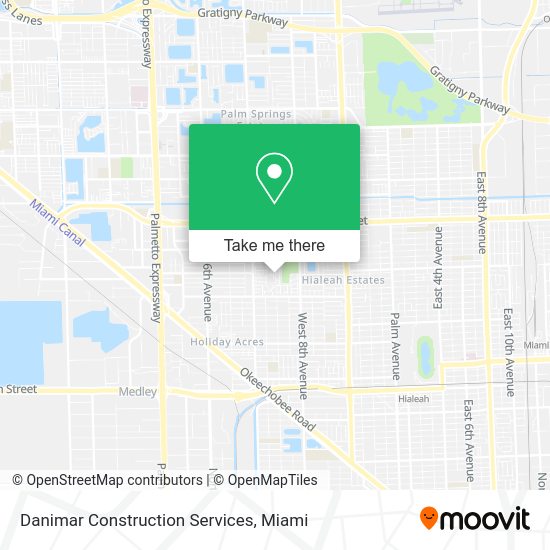 Danimar Construction Services map