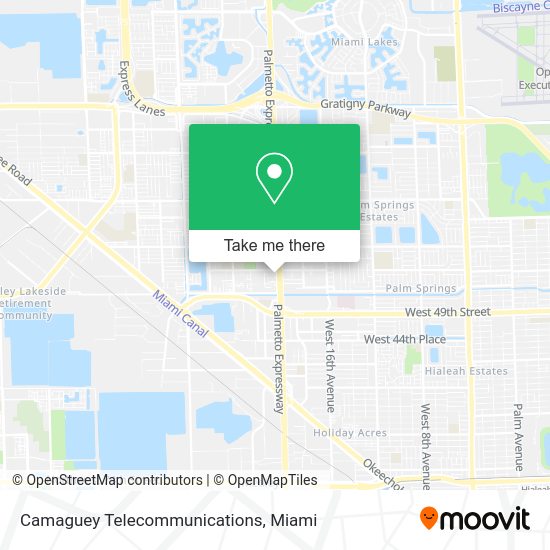 Camaguey Telecommunications map