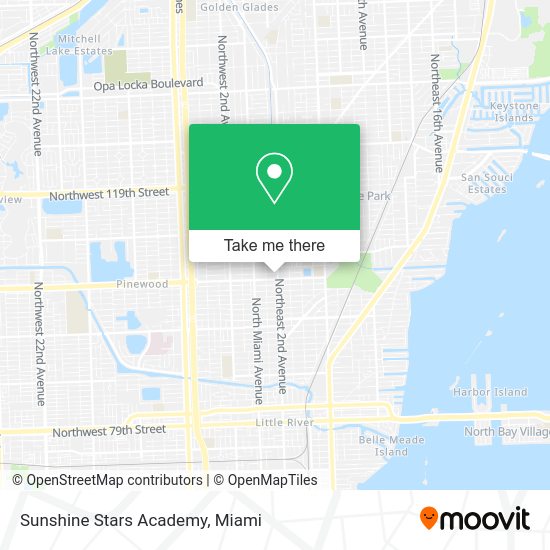 Sunshine Stars Academy map