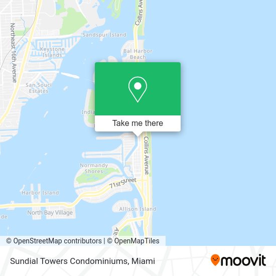 Sundial Towers Condominiums map