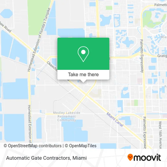 Mapa de Automatic Gate Contractors