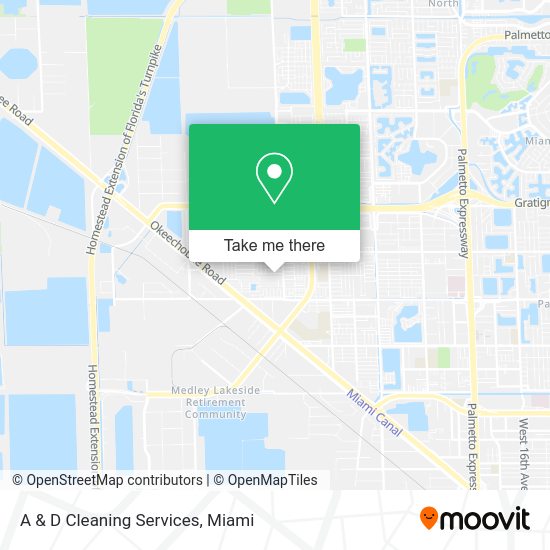 Mapa de A & D Cleaning Services