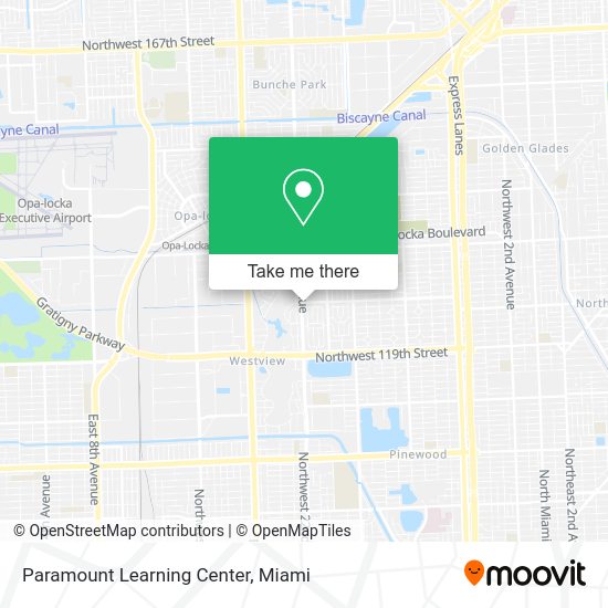 Paramount Learning Center map