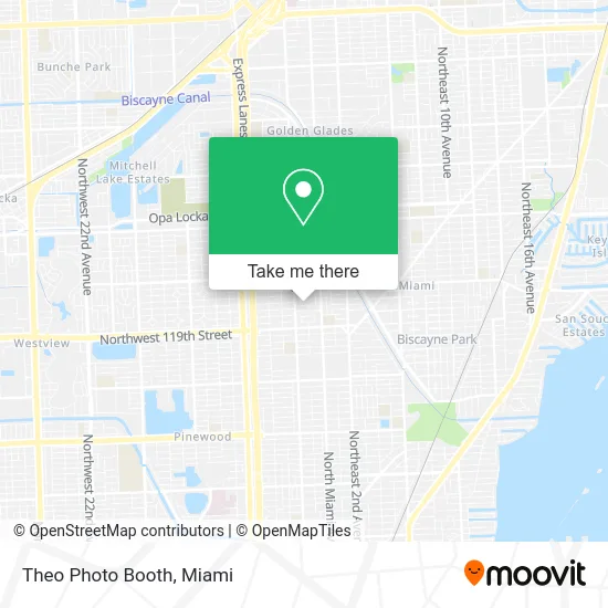 Theo Photo Booth map