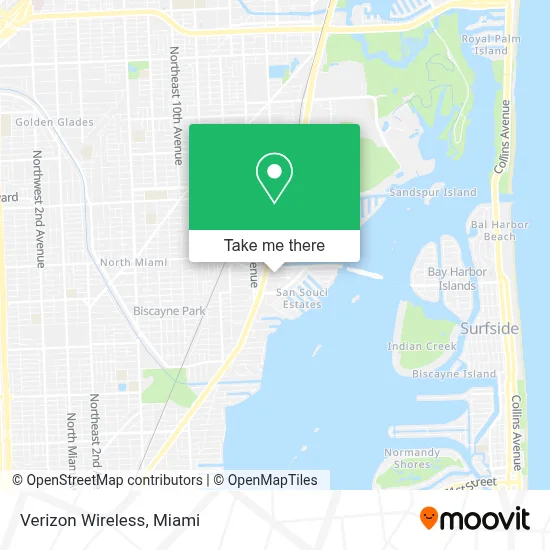 Verizon Wireless map