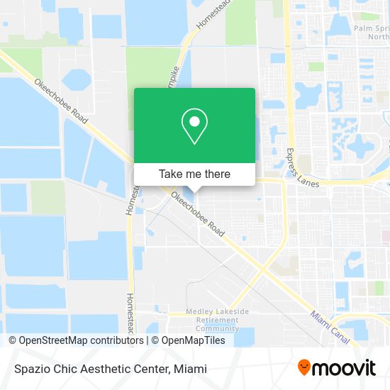 Spazio Chic Aesthetic Center map