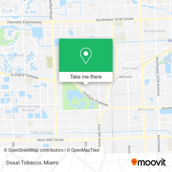 Mapa de Dosal Tobacco