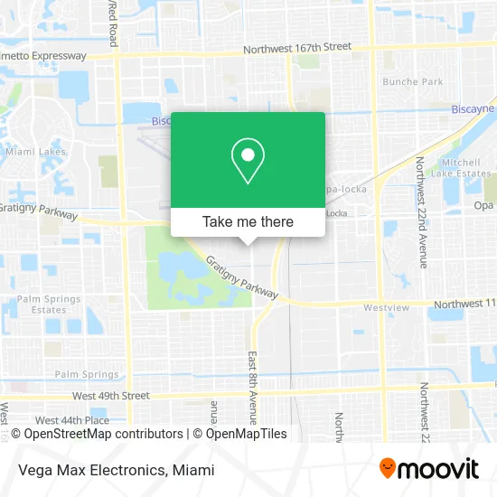 Mapa de Vega Max Electronics