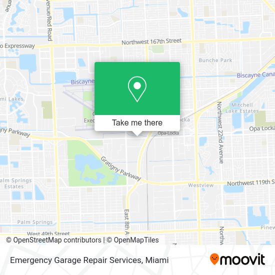 Emergency Garage Repair Services map