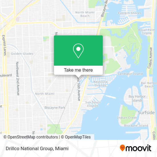 Drillco National Group map