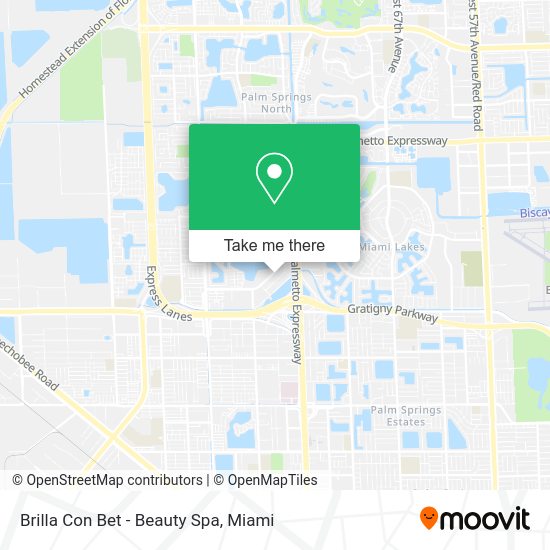 Brilla Con Bet - Beauty Spa map