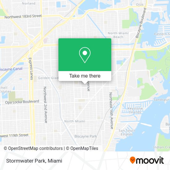 Mapa de Stormwater Park
