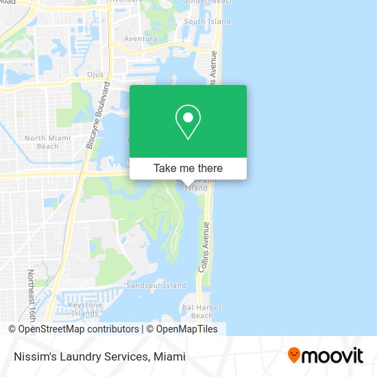 Mapa de Nissim's Laundry Services